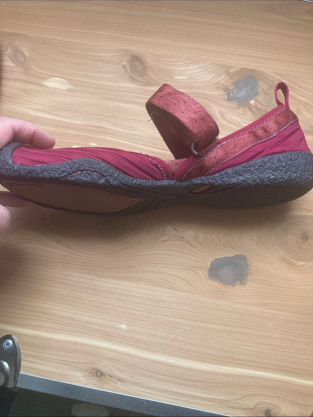 Keen Women’s Madrid SUPER COMFY Magenta Velcro-Fastened Sandals w/ Toe Guard d/c - Picture 6 of 6